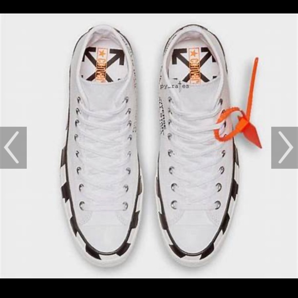 SOLD!!!!!! Off White x Converse Chuck 70 - Picture 3 of 3
